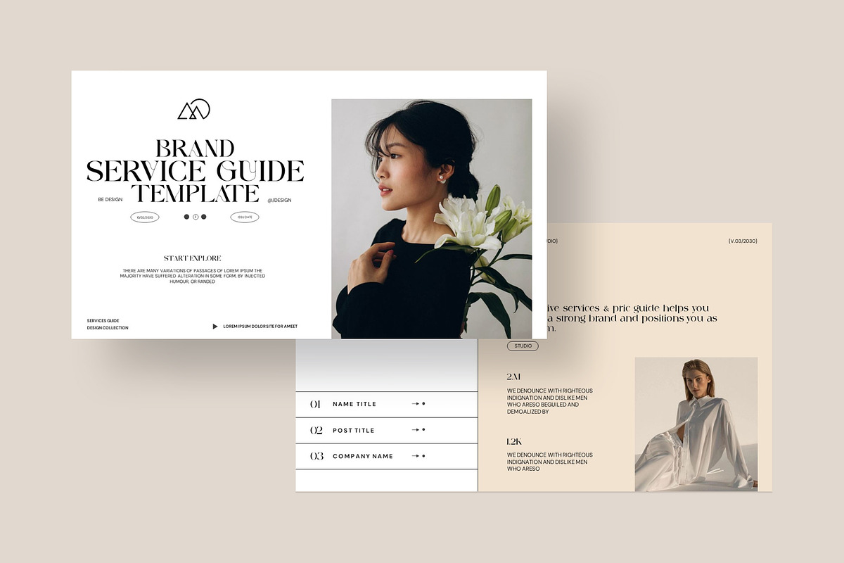 Services Guide Presentation Template, a Presentation Template by evgenystudio (Photo 3 of 7)
