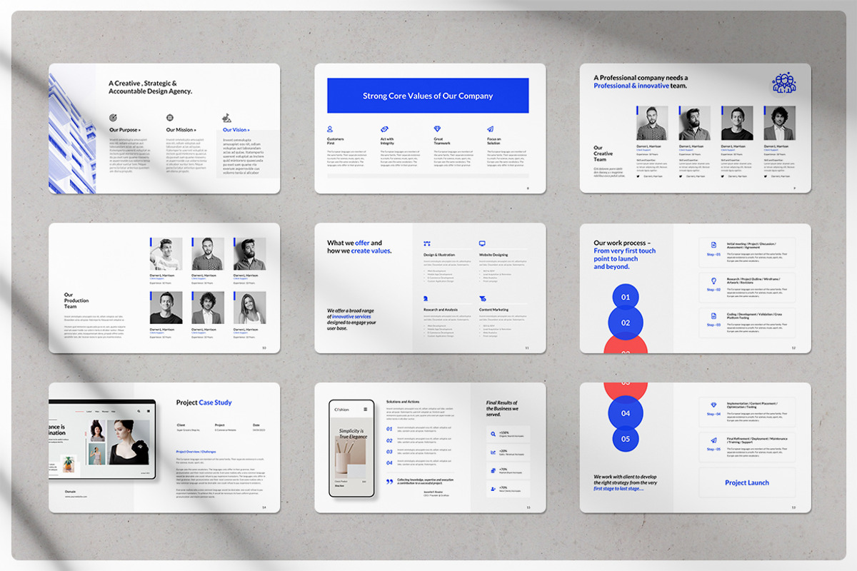 Proposal Presentation Template, a Presentation Template by StudioGraficso (Photo 9 of 11)