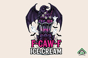 F-CAW-F Ice Cream PNG, an Illustration by Craft Nest (Thumbnail 1 of 6)