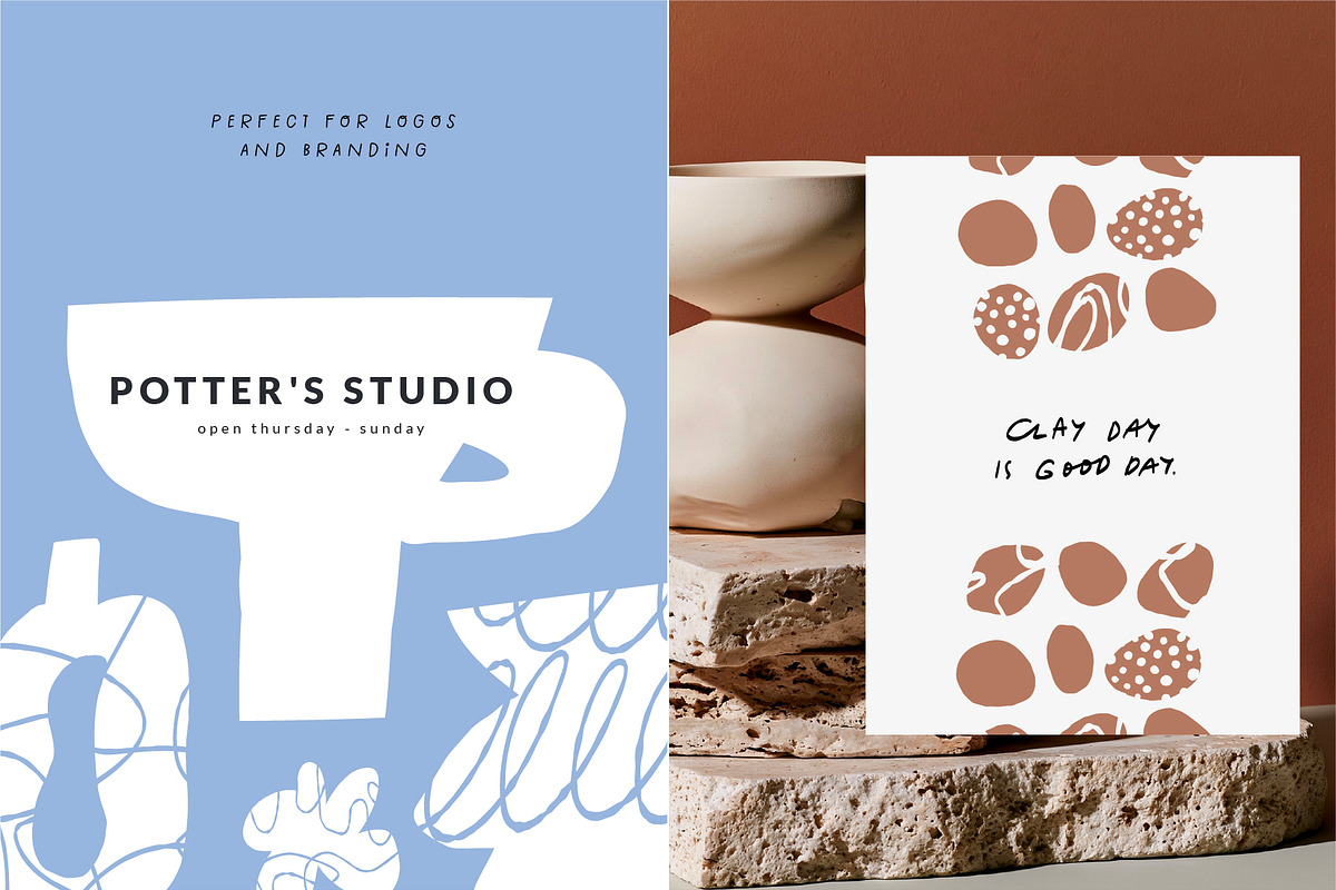 POTTERY SHAPES | HAND DRAWN CLIPART, a Decorative Illustration by Favete Art (Photo 4 of 23)