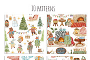 Winter Forest Friends, an Animal Illustration by Kattypainting (Thumbnail 9 of 10)