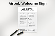 Airbnb Welcome Sign Template, a Templates & Theme by Snapybiz (Thumbnail 3 of 10)