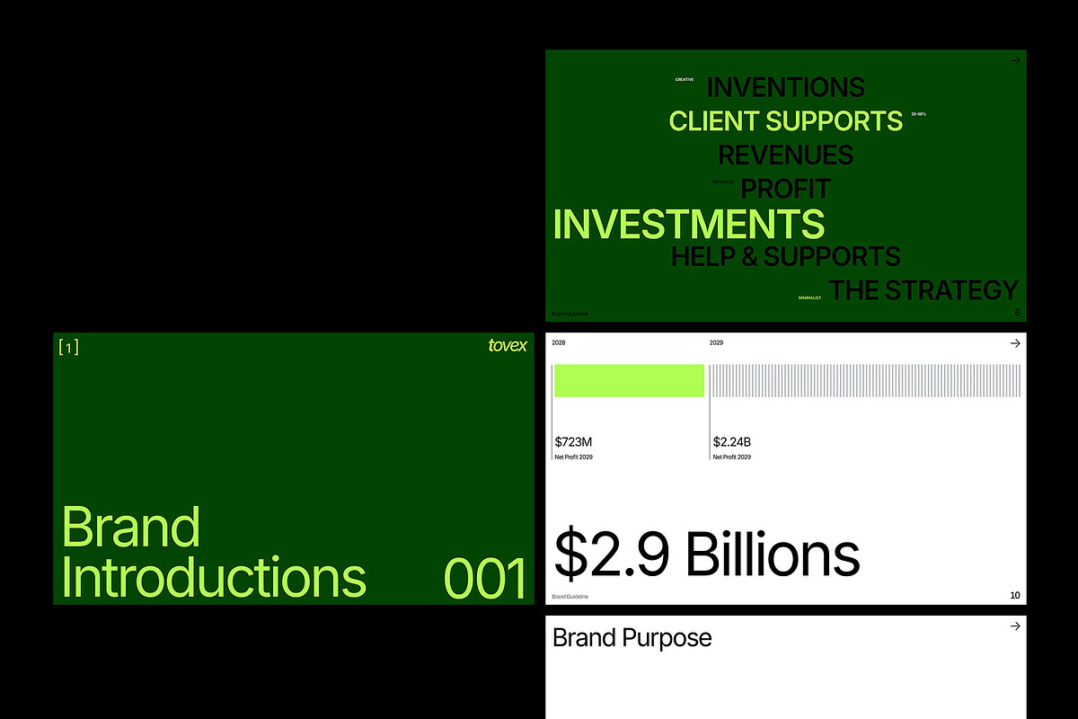 Minimal Brand Guideline - Figma, a Branding & Logo Template by Templeste (Photo 5 of 7)