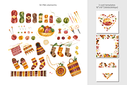 Watercolor Cute Cats & Knitting, a Graphic by Valin Malin (Thumbnail 8 of 23)