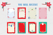 Merry christmas frame for kid design, a Decorative Illustration by Piixypeach (Thumbnail 5 of 9)