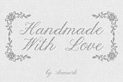 Fine Love Handcrafted Pixel Font, a Script Font by AnMark (Thumbnail 9 of 11)