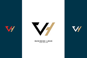 WH, HW, Abstract Logo design, a Branding & Logo Template by art_creater