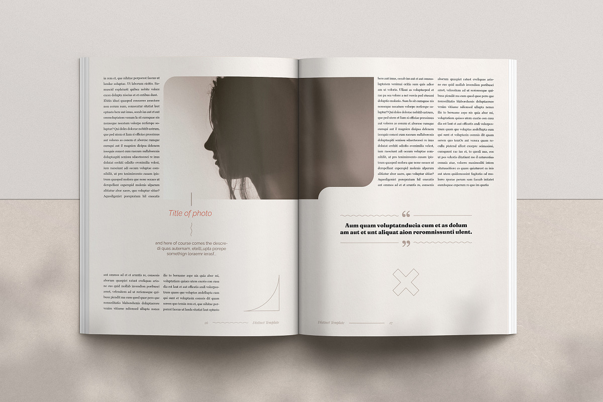 Distinct Indesign Template, a Magazine Template by Luuqas Design (Photo 16 of 18)