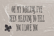 Lights Out Lovely Tall Display Font, a Handwritten Font by The October Creative (Thumbnail 6 of 8)