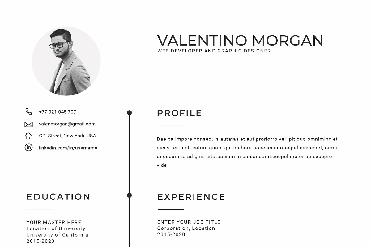 Clean Resume, a Resume Template by Peunayah (Photo 5 of 8)