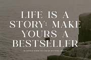Mosevo Elegant Serif Font, a Serif Font by Perfectype (Thumbnail 5 of 6)