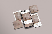Instagram Post and Story Mockup, an iPhone Mockup by rahmatmoscae (Thumbnail 10 of 13)