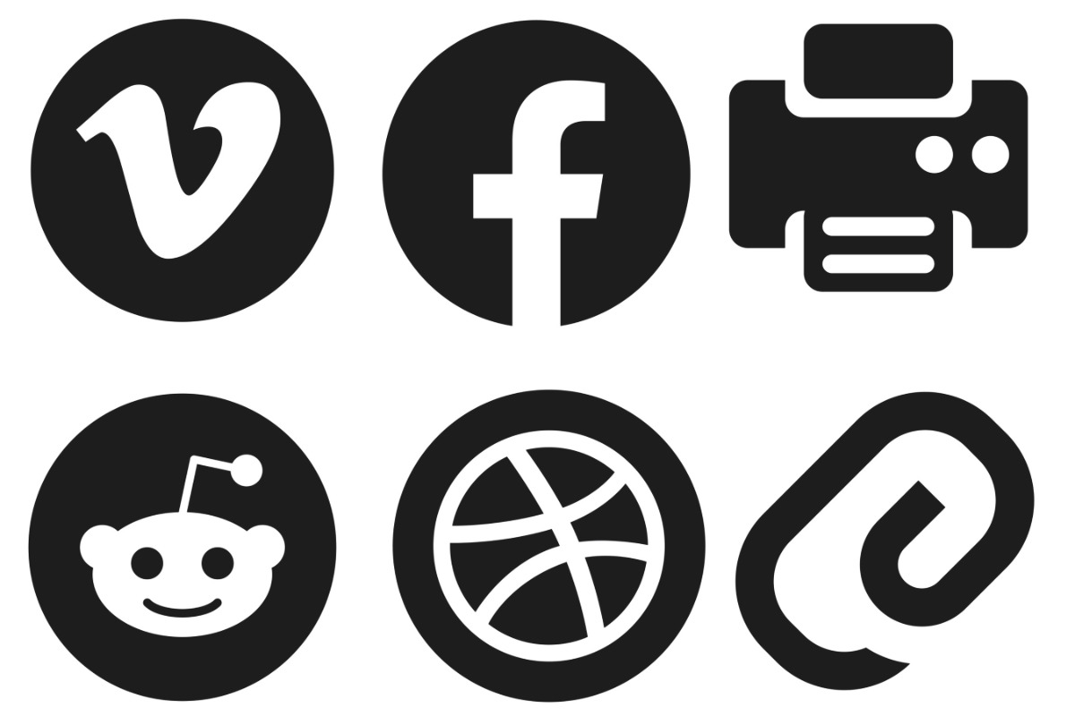 Social Media Marketing Icons Set 2, a Brush Add-On by Disasterology Ink (Photo 5 of 10)