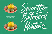 Biteful Market Modern Brush Font, a Script Font by stylishtype.co (Thumbnail 10 of 20)