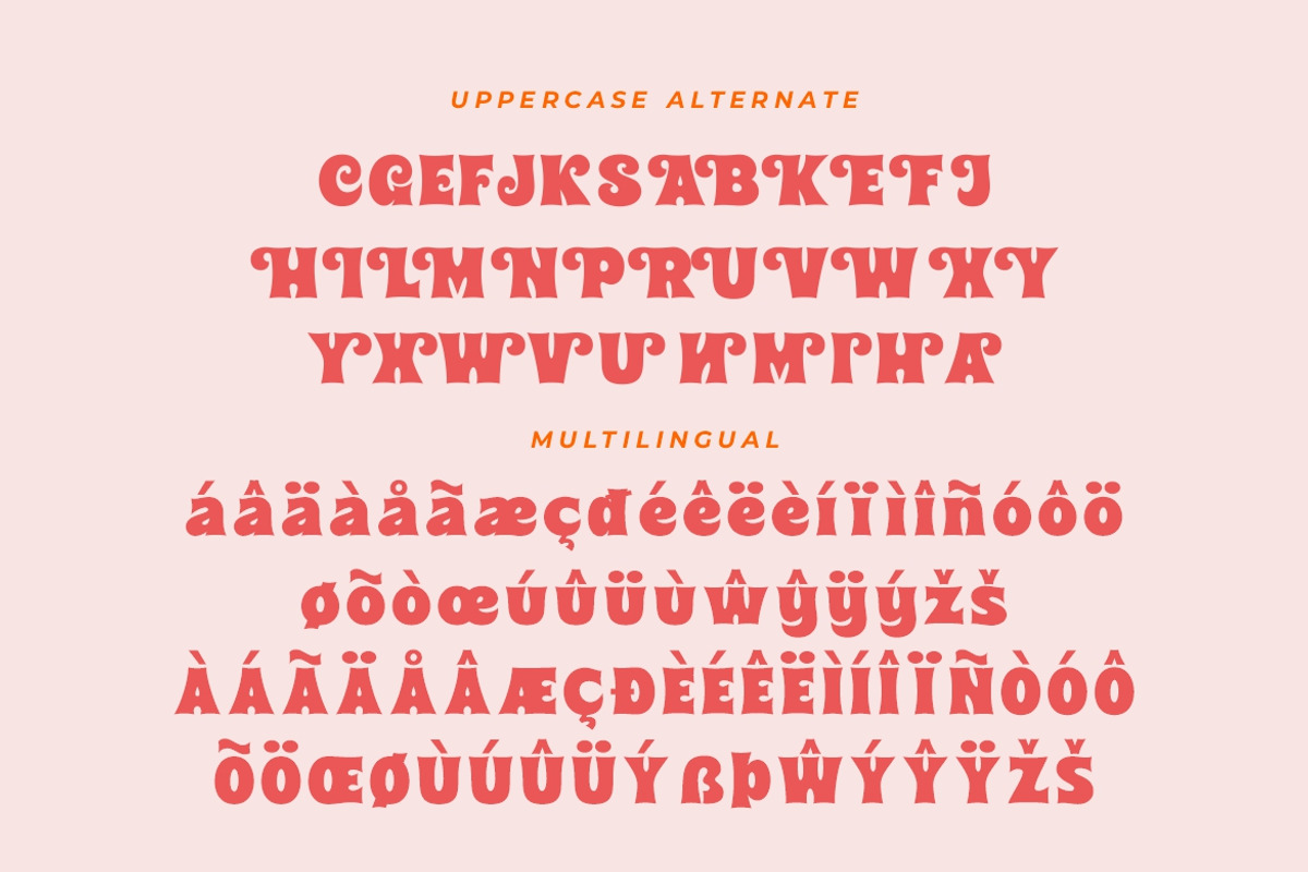 Angel Club - Retro Serif Font, a Serif Font by HansCo Studio (Photo 10 of 10)