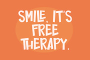 Ikuco Quirky Playful Display Font, a Sans Serif Font by Maulana Creative (Thumbnail 2 of 7)