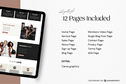 Squarespace Website Template Coach, a Squarespace Template by Breah Designs (Thumbnail 4 of 10)
