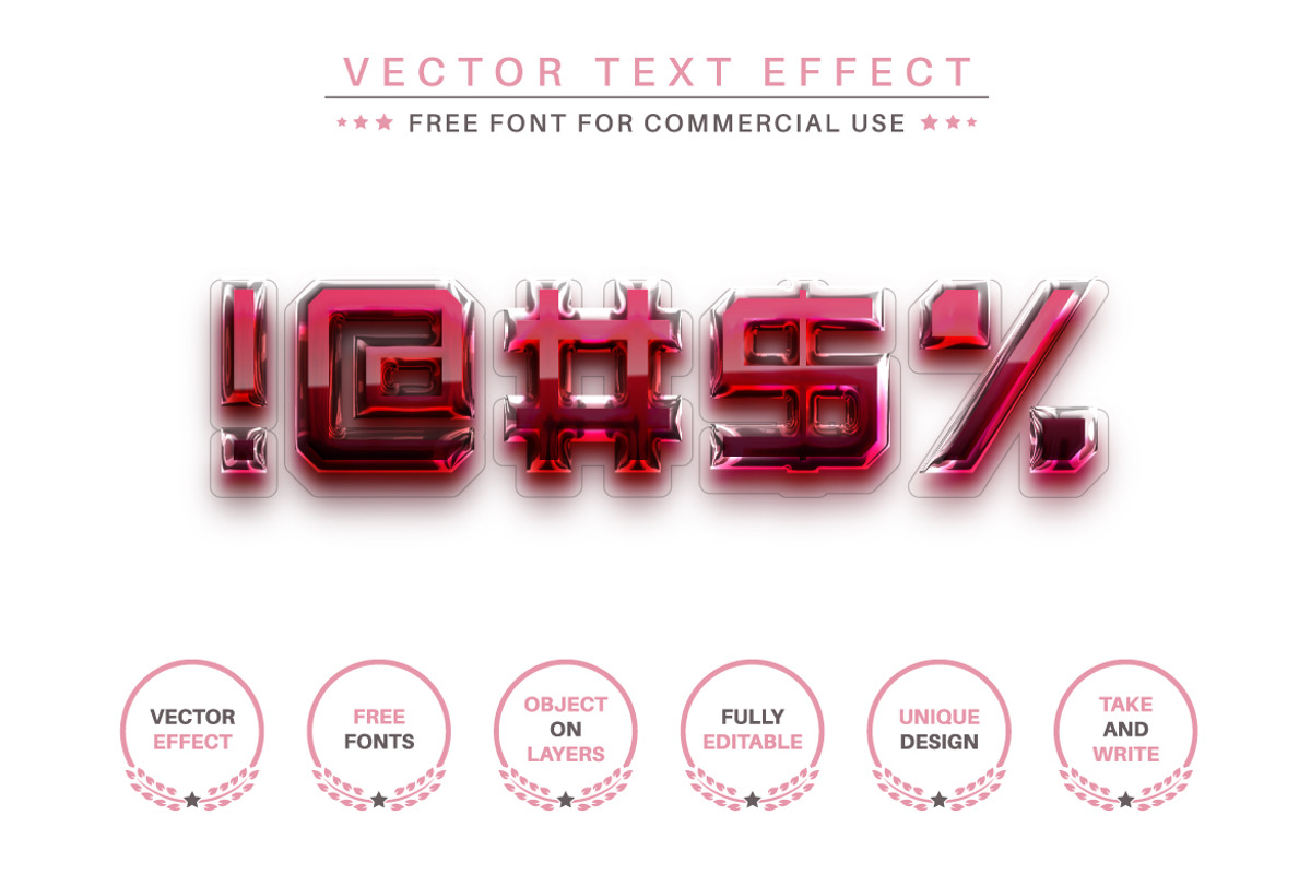 Turbo Plastic - Editable Text Effect, a Layer Style Add-On by rwgusev (Photo 6 of 7)