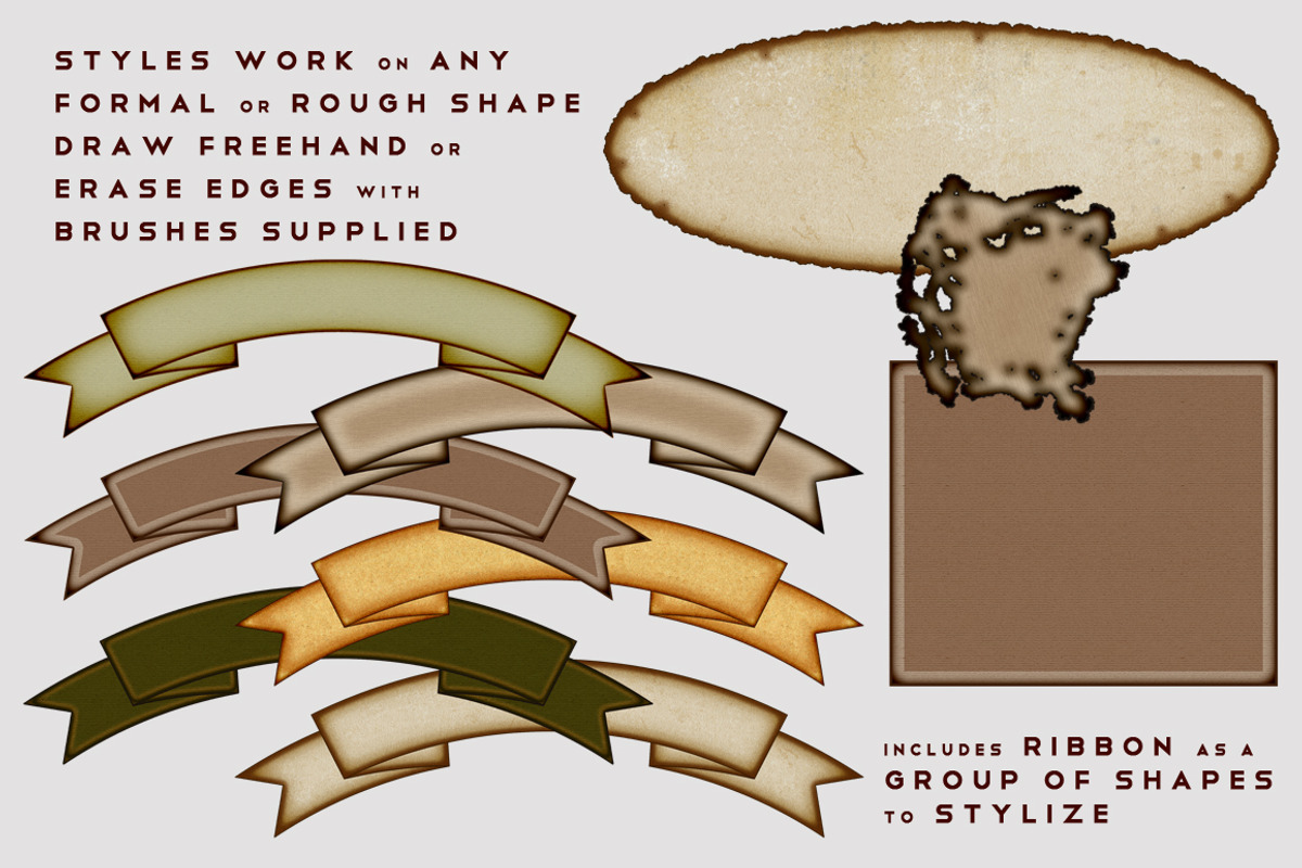 Treasure Map Styles with Extras preview 5