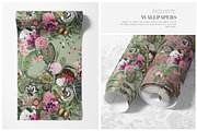 Elegance of Flowers!, a Pattern Graphic by Pink Linen (Thumbnail 8 of 11)