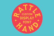 Rattle Hand Font, a Sans Serif Font by Kern Club (Thumbnail 4 of 4)