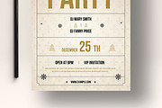 Christmas Party Invitation Templates, a Flyer Template by MightyDesign (Thumbnail 5 of 8)