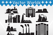 Brick Factory Svg, Factory Svg, an Object Graphic by VectorWorlds (Thumbnail 3 of 3)
