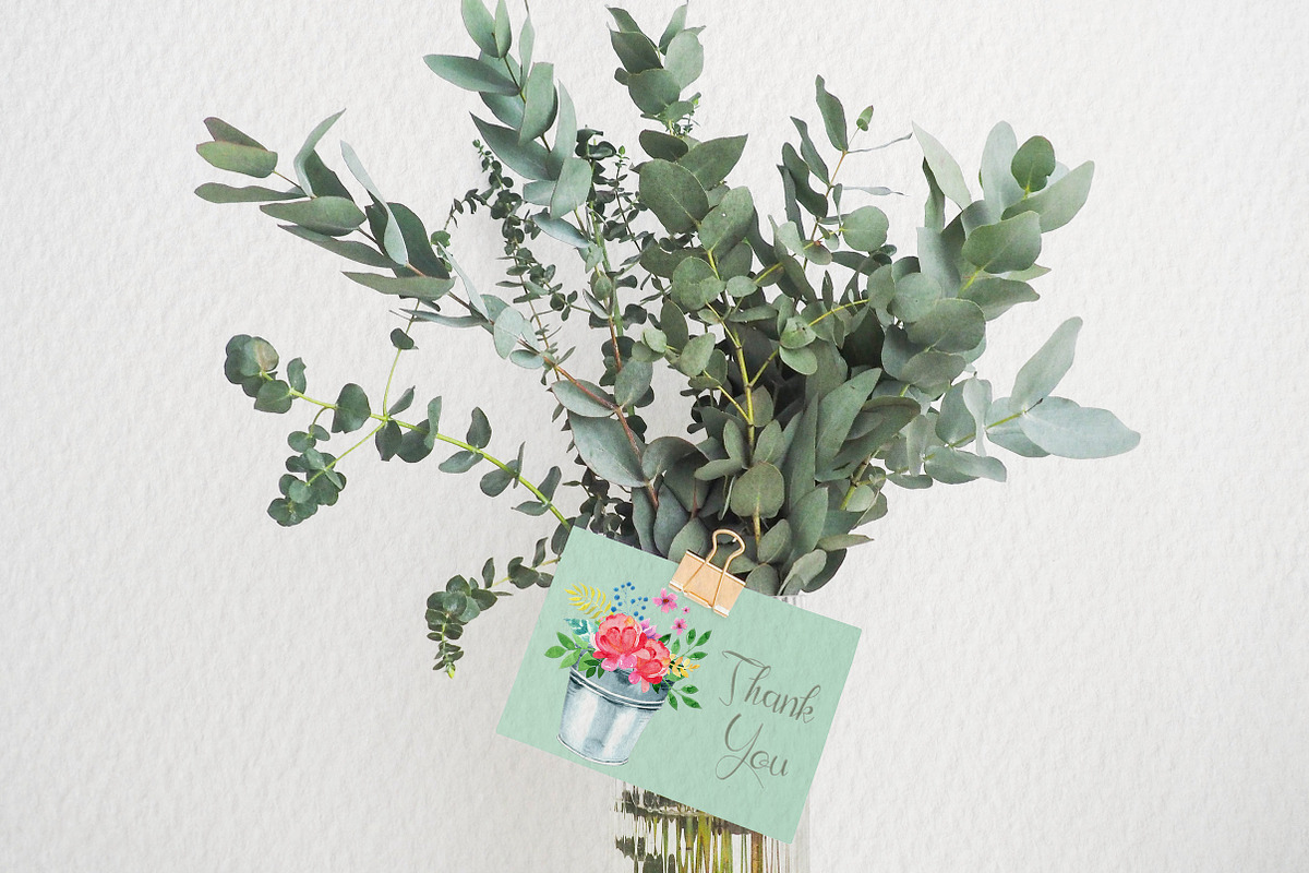 Watercolor Garden. Illustrations set, a Seasonal Illustration by iri-illustration (Photo 3 of 8)