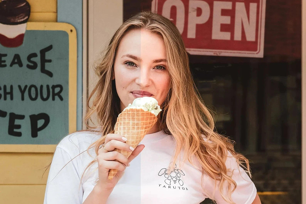 10 Ice Cream Lightroom Presets, a Preset Add-On by LucaTheme (Photo 6 of 9)