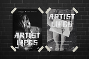 Pencil Trace Scribble Font, a Font by PutraCetol Studio (Thumbnail 2 of 5)