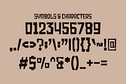 Sajog - Display Font, a Sans Serif Font by lelevien (Thumbnail 3 of 4)