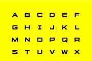 Cyber Synth Font for Windows & Mac, a Font by Ferrato Design Co. (Thumbnail 2 of 8)