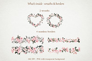 Apple Blossom Watercolor Clipart Set, a Seasonal Illustration by Where summer is (Thumbnail 10 of 14)
