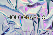 Iridescent Holographic Foil Textures, a Texture Graphic by Design Squad (Thumbnail 1 of 4)