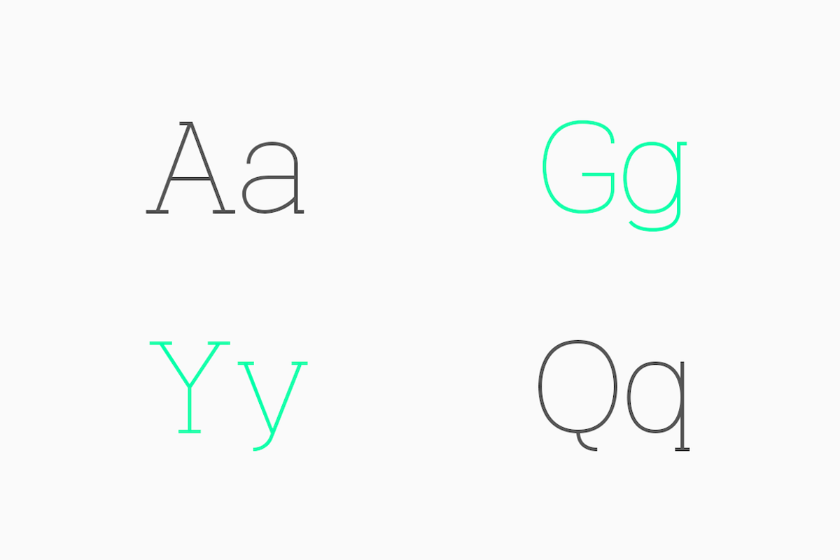 Venice Serif - Font Family preview 4