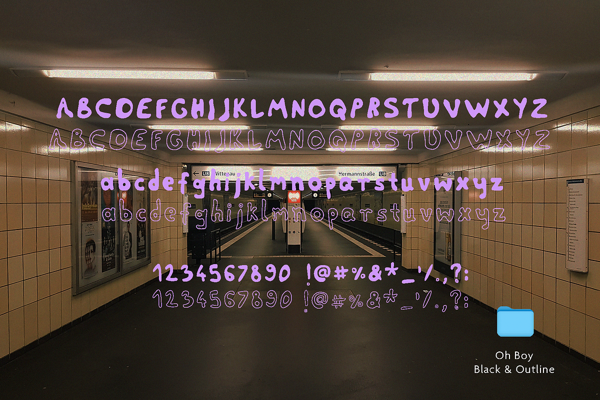 Plastic Bubble Font Duo 3D, a Font by Kasia Sokolovska (Photo 2 of 9)
