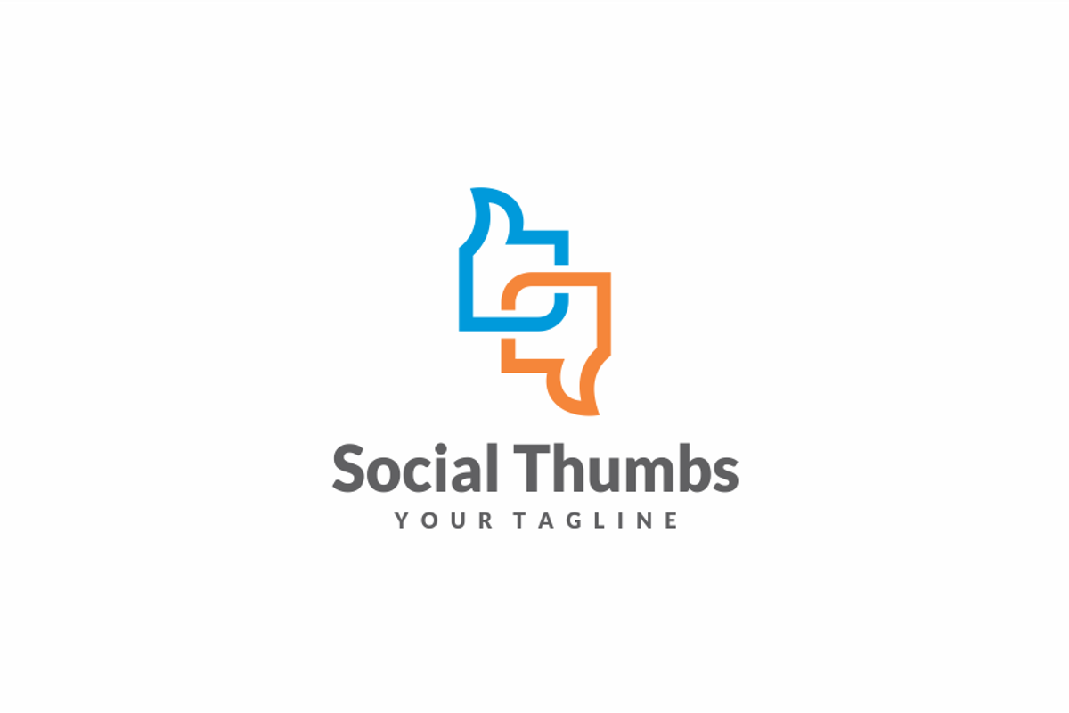 Social Thumbs Up Media Logo, a Branding & Logo Template by yopie (Photo 1 of 3)