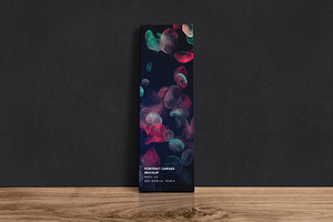 Portrait Canvas Ratio 1x3 Mockup