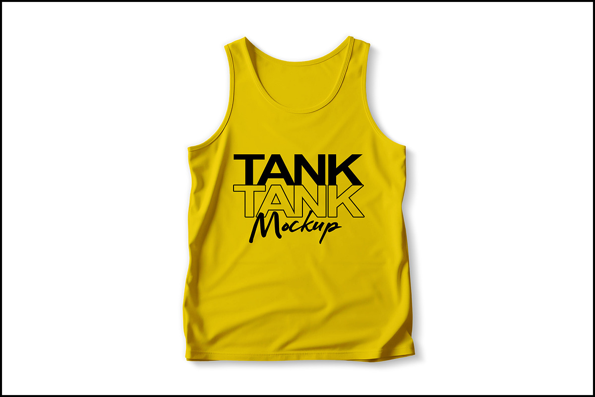Tank Top Mockup, a Shirt Mockup by mockupbuys (Photo 6 of 8)