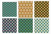 Pack of abstrack flower pattern, a Pattern Graphic by Brainware Graphic (Thumbnail 6 of 8)