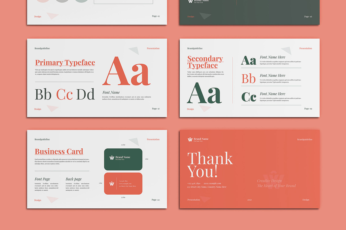 Brand Guideline Presentation preview 5