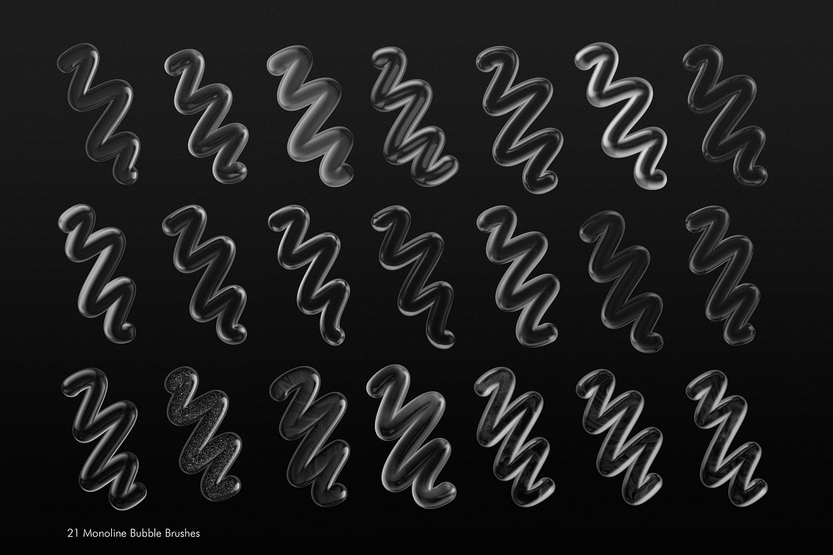 Brilliant Bubble Procreate Brushes, a Brush Add-On by The Creative Bix (Photo 3 of 15)