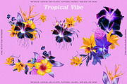 Floral Tropical Vibe, a Wallpaper Graphic by nadispasibenko (Thumbnail 14 of 21)