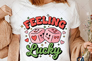 Feeling Lucky Valentine's Day Png, an Illustration by Creative Art (Thumbnail 4 of 6)