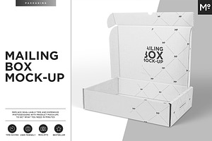 Mailing Box Mock-up