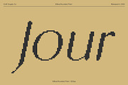 Mikea Rounded Pixel, a Sans Serif Font by Craft Supply Co. (Thumbnail 2 of 8)