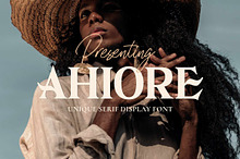 Ahiore - Retro Serif