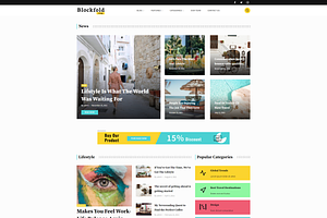 Blockfold - WordPress Blog& Magazine