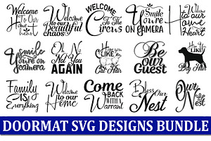Doormat Quotes T-shirt Design, an Object Graphic by Printable Treasure