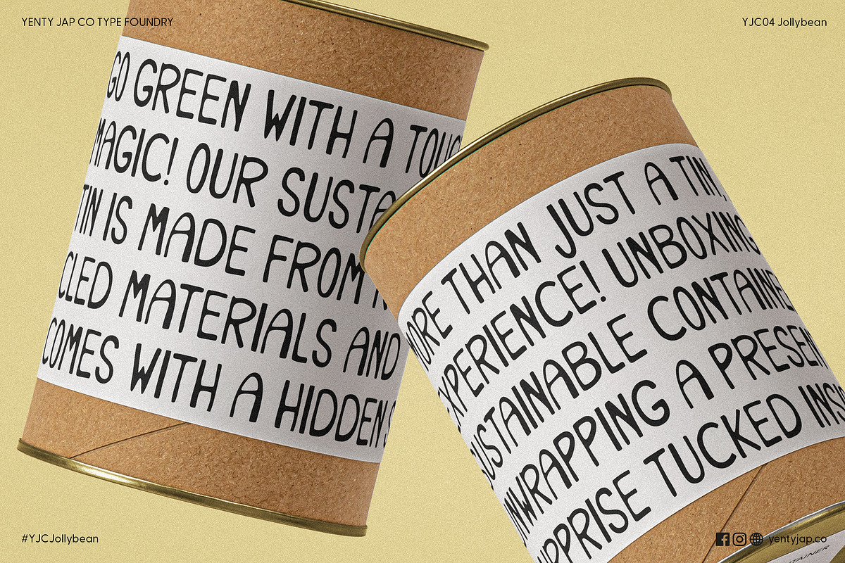 YJC Jollybean, a Handwritten Font by YENTY JAP CO (Photo 2 of 6)